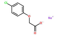 Công thức cấu tạo 4-CPA-Na