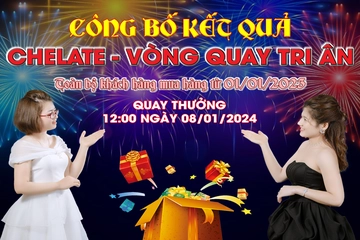 Danh sách khách hàng trúng thưởng khi mua hàng từ ngày 01/01/23 đến ngày 31/12/23