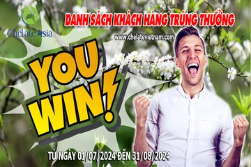 Danh sách khách hàng trúng thưởng khi mua hàng từ ngày 01/07/24 đến ngày 31/08/24