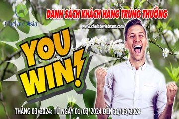 Danh sách khách hàng trúng thưởng khi mua hàng từ ngày 01/03/24 đến ngày 31/03/24