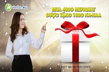 Tặng quà hấp dẫn khi mua Mepiquat Chloride 98%