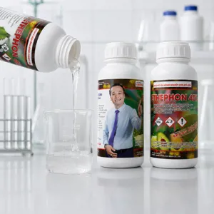 Hóa chất hữu cơ ETHEPHON (dùng làm nguyên liệu sản xuất phân bón) - dạng lỏng