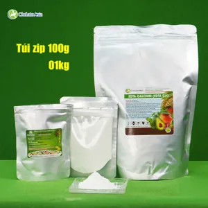 Canxi Chelate (Ca-EDTA-10) tan hoàn toàn trong nước (Bổ sung canxi, hạn chế thiếu canxi, hỗ trợ chắc quả)
