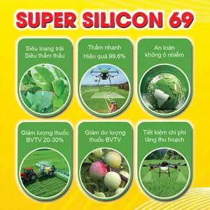 SUPER SILICON 69 - Chất hữu cơ hoạt động bề mặt dạng nonionic