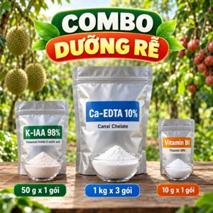 COMBO DƯỠNG RỄ – Bộ nguyên liệu tham khảo hỗ trợ tái tạo và phục hồi bộ rễ