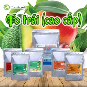 Bộ nguyên liệu Combo Kích To Trái Cao Cấp gồm GA4+7, CPPU, DA-6, Nitrophenolate và Axit Fulvic