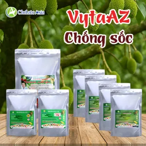 Bộ nguyên liệu Combo VytaAZ gồm Brassinolide, Triacontanol, vi lượng chelate Mg, Zn, Fe, Mn và bột rong biển